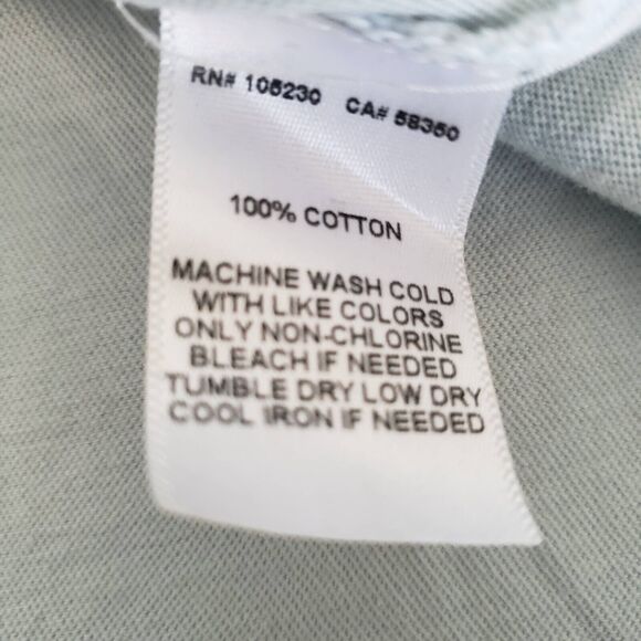 Current Elliott SIZE 1 / Small SUPER LOVED Twisted Tank Top Light Blue Rainbow - Picture 7 of 12